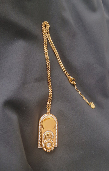 Collier beldi en acier inoxydable porte orientale Bab El Mansour