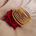 Lot de 7 Bracelets jonc en acier inoxydable effet maille