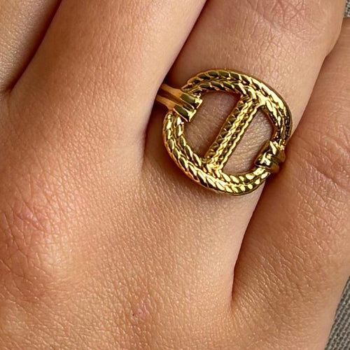 Bague en acier inoxydable ajustable