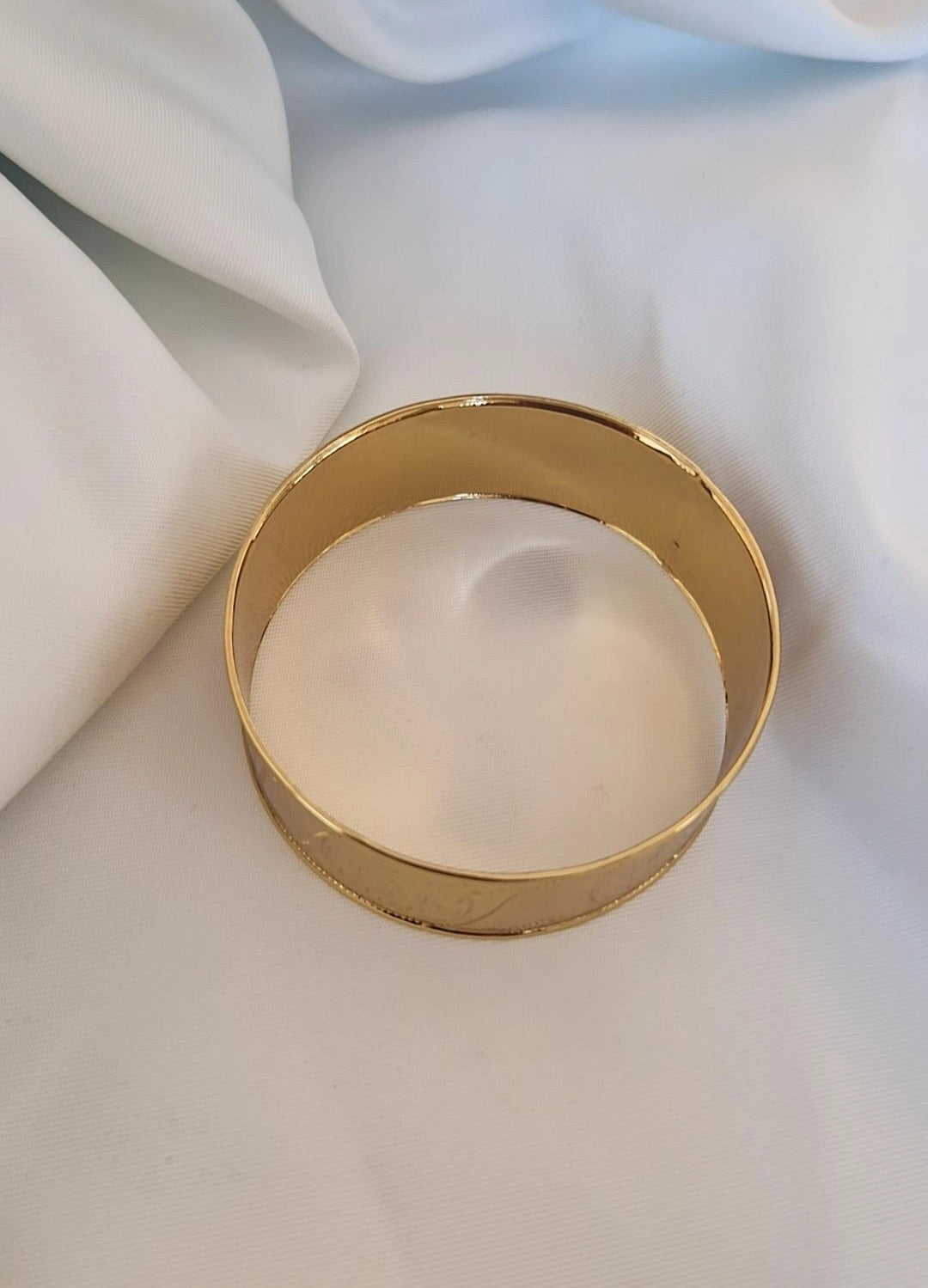 Bracelet jonc en acier inoxydable gravure Beldi "3assir Sabon"