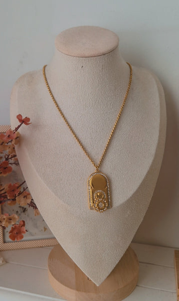 Collier beldi en acier inoxydable porte orientale Bab El Mansour