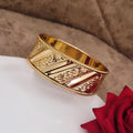 Bracelet jonc en acier inoxydable gravure Beldi "3assir Sabon"